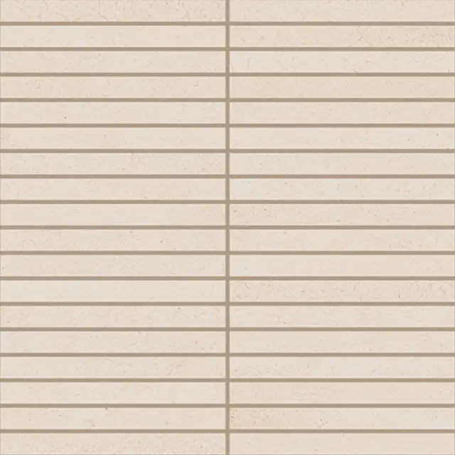 Eternum Snow Mosaico Strip 30x30