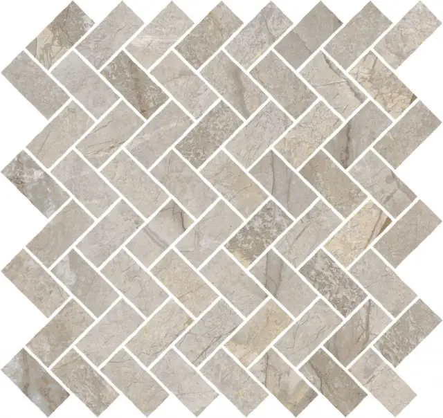 Stellaris Elegant Silver Mosaico Cross 29.70x31.50