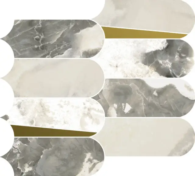 Stellaris Dover Light Mosaico Elegant 32.5x36.1