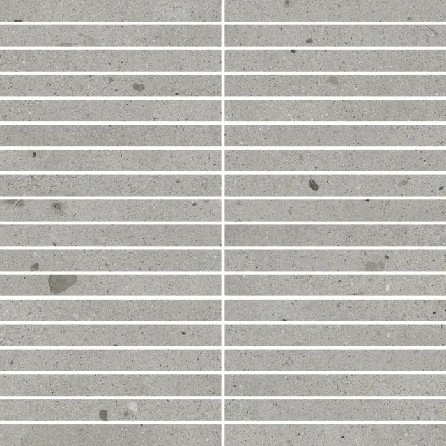 Avantgarde Silver Mosaico Strip 30x30