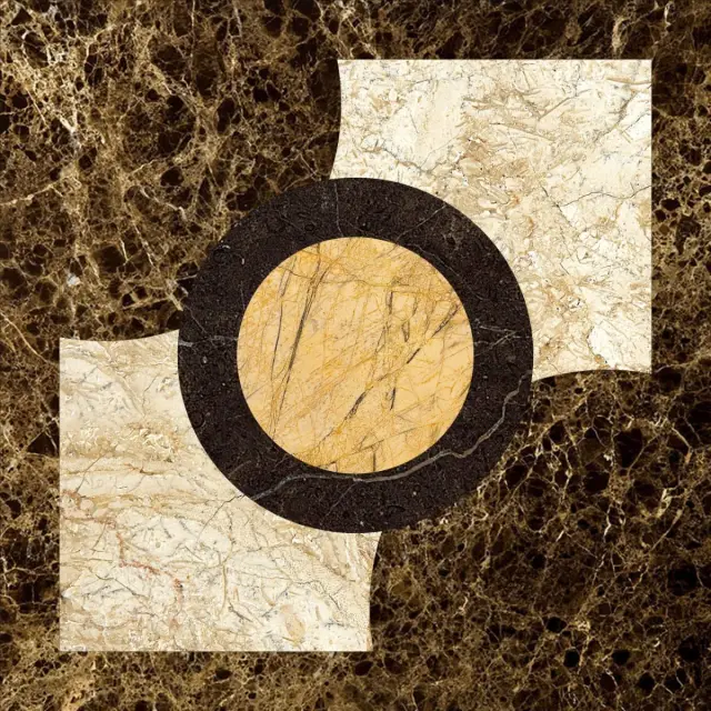 80 Waterjet Border 12x12 (Ring)