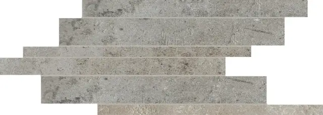 Modulo Listello Sfalsato Mix Grey 21x40