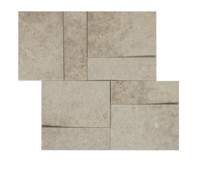 La Roche Ecru Mod.Muretto 3d 30x30