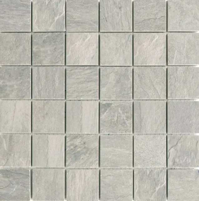 Mosaico Ardoise Gris Grip 30x30