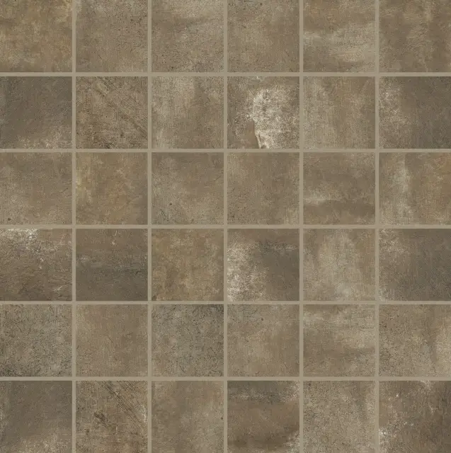 Matieres De Rex Brun Mosaico 30x30