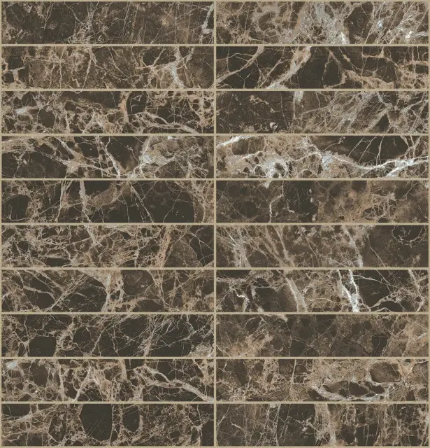 Bijoux Marron Imperial Glossy Mosaico 3x15 30x30