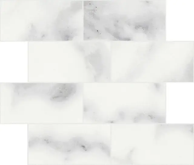 Origines Rex Blanc Matte 6mm Muretto 7.5x15 30x30