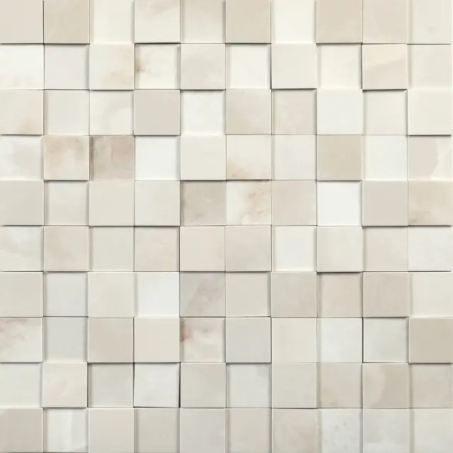 Reves De Rex Perle Mosaico 3d Mix 3x3 30x30