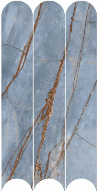 Heritage Luxe Trinity Azure Glossy 30x60