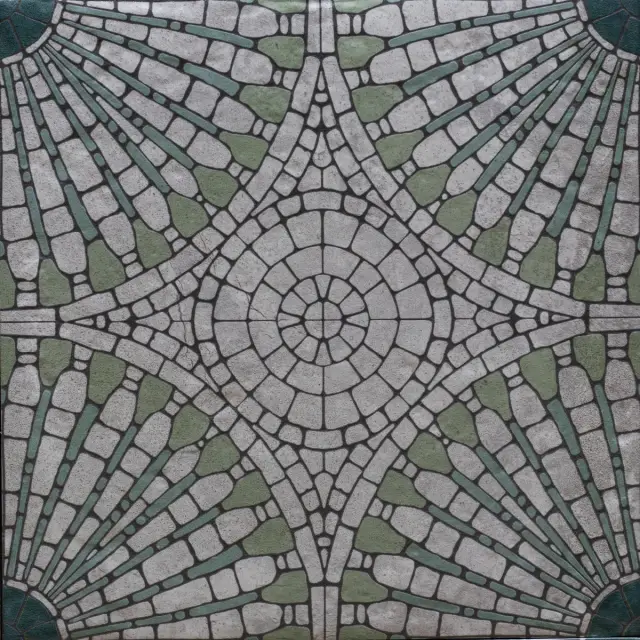 Carino Menta Mosaico 20x20
