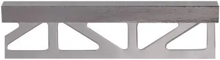 Perfil Pro-Part Line Laton Cromado 0.8x1.1x250