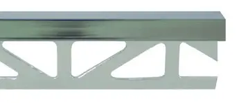 Perfil Pro-Part Alum Anodizado Plata 0.8x1.1x250