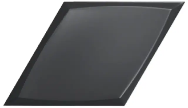 Diamond Zoom Black Matt 15x25.9