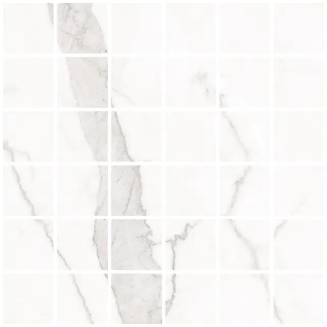 Blanc Calacatta Mosaic 55 Soft 30x30