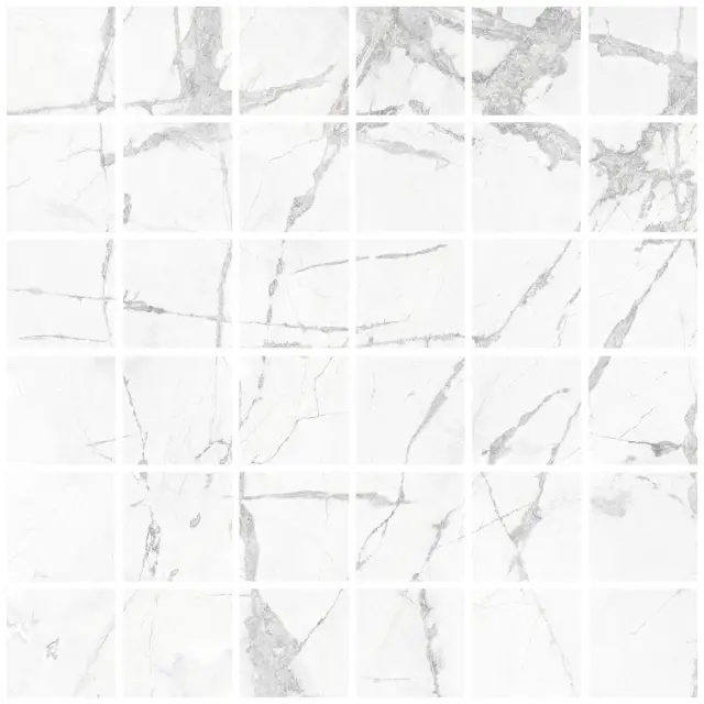 Blanc Invisible Mosaic 55 Soft 30x30