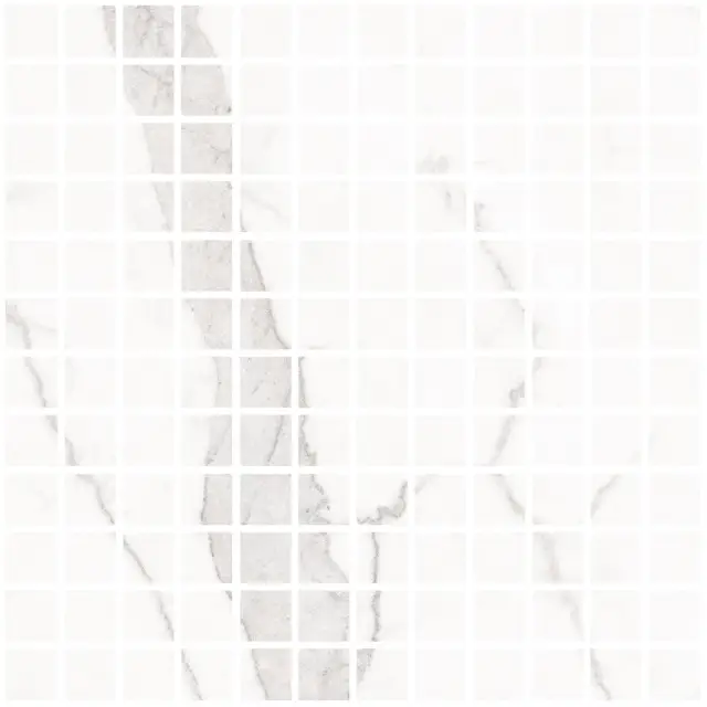 Blanc Calacatta Mosaic 25 Soft 30x30