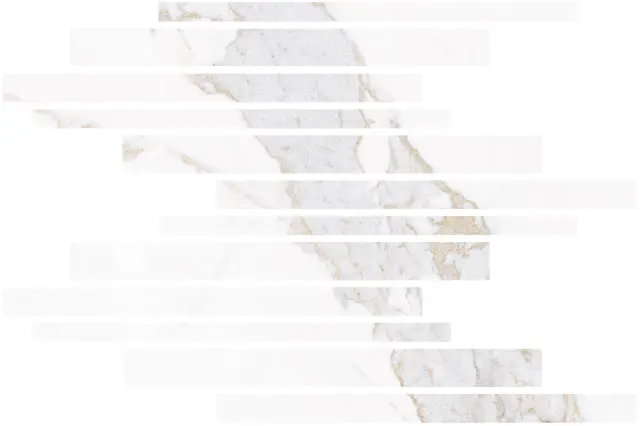 Blanc Calacatta Gold Mureto Mosaic Soft 30x45