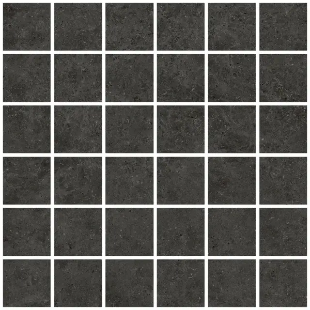 Beren Black Mosaic 55 Natural 30x30