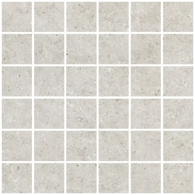 Beren Light Grey Mosaic 55 Anti-Slip 30x30