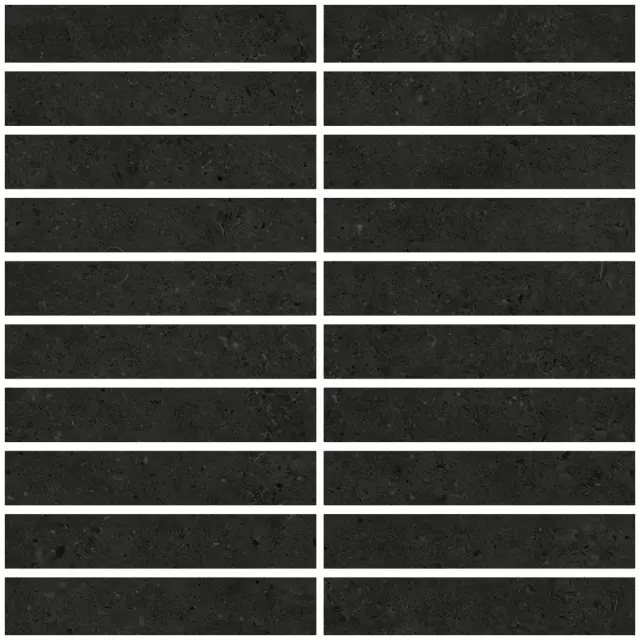 Beren Black Mosaic 315 Anti-Slip 30x30