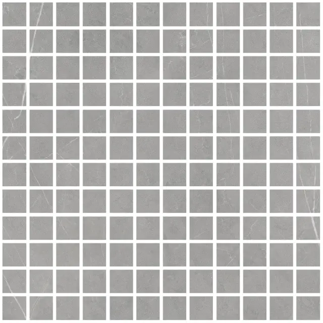 Allure Mosaic 25 Grey Soft 30x30