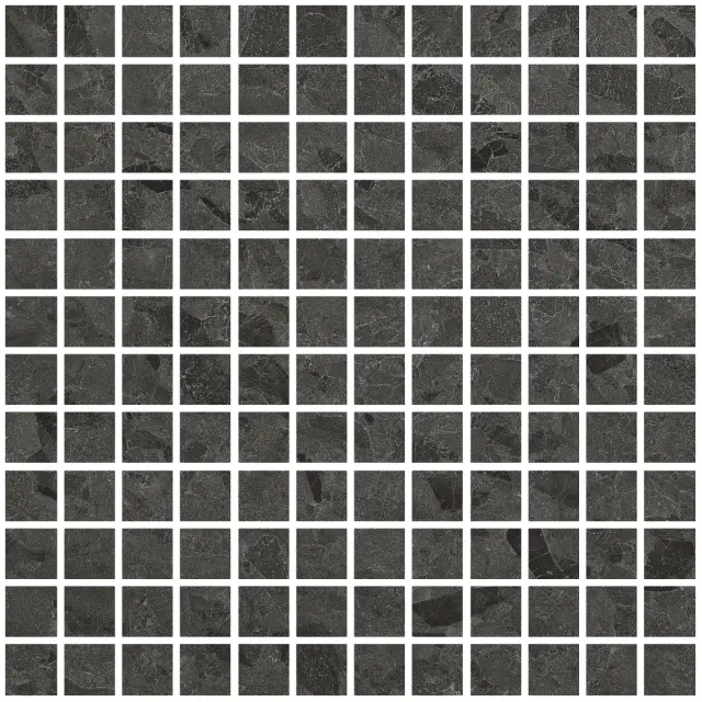 Eme Mosaic 25 Anthracite Soft 30x30