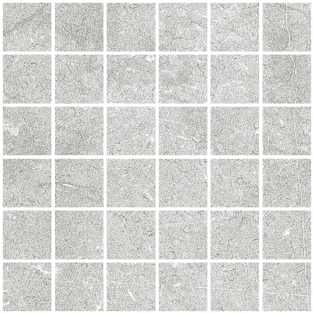 Noon Mosaic 55 Grey Soft 30x30