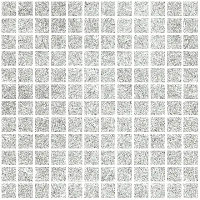 Noon Mosaic 25 Grey Soft 30x30