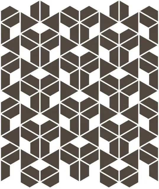 Cava Brown Mosaic. A. 22.8x27.8
