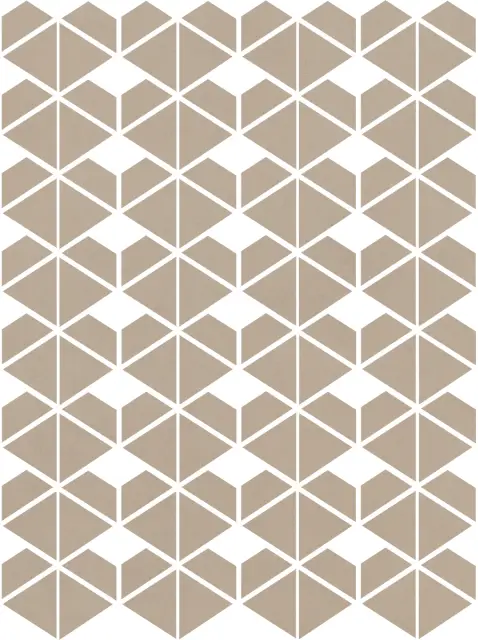 Cava Beige Mosaic. D. 22.8x27.1