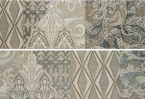 Керамическая плитка Ros. 7514 Composicion living II gris