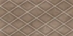 Керамическая плитка Декор 31.5*63 CLASSICO AMANI ROMBI MARRON 1c