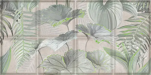 Керамическая плитка Панно 63.0*63.0 MAIOLICA CREMA (2 шт)