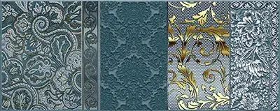 Керамическая плитка Декор 20,1*50,5 DIANA ACQUA 1 1c