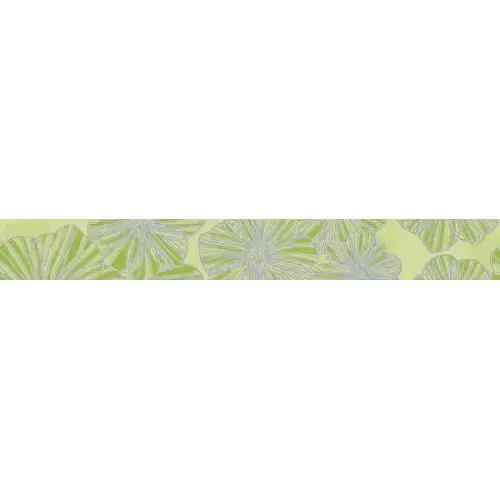 Керамическая плитка Бордюр 50.5*6.2 SPLENDIDA VERDE 1c