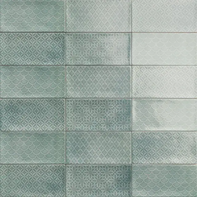 Керамическая плитка Rev. DECOR CAMDEN EMERALD