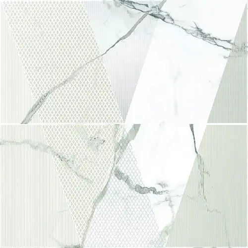 Керамическая плитка Панно 63.0*63.0 ARABESCATO BIANCO (2шт)