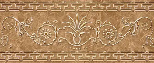 Керамическая плитка Бордюр 31.5*13 IMPERIAL CLASSICO MOCA 1