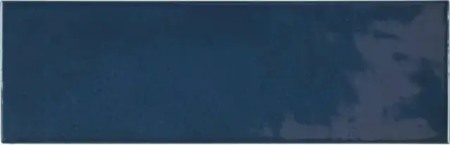 Equipe Village Настенная керамическая плитка Royal Blue 6.5x20 глазурованный глянцевый