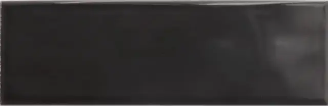 Equipe Island Настенная керамическая плитка Black 6.5x20 глазурованный глянцевый