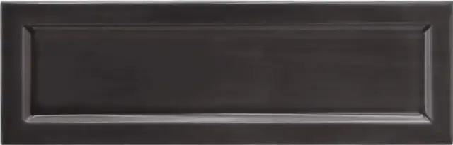 Equipe Island Настенная керамическая плитка Frame Black 6.5x20 глазурованный глянцевый