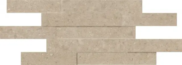 Italon Керамический гранит Genesis Декор Cream Brick 3D 28x78 натуральный