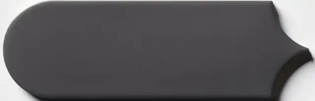 NATUCER Fan Настенная керамическая плитка Dark Matt 7.2x19.5 глазурованный матовый