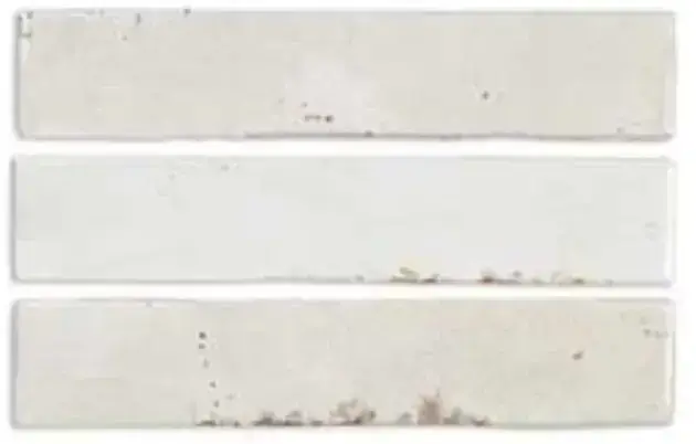 DNA Enamel Настенная керамическая плитка White 5x25 глазурованный глянцевый