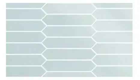 Equipe Arrow Настенная керамическая плитка Caribbean Blue 5x25 глазурованный глянцевый