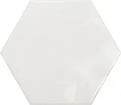 Hex White Glossy