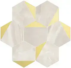 Esagona Triangoli Oro Lusso