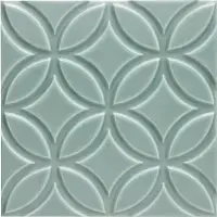 Relieve Botanical Sea Green