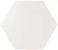 Hexagon White Matt
