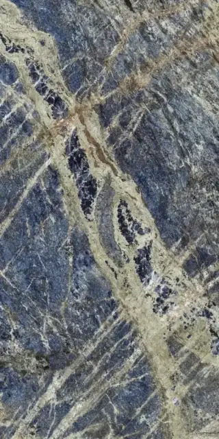 PORCELANOSA XTONE ANDES BLUE POLISHED B 160х320х0.6